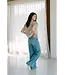 AIMEE THE LABEL JALE JEANS BLUE