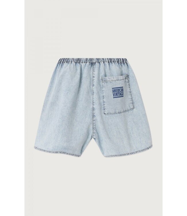 AMERICAN VINTAGE PAY09AE26 SHORTS BLUE SNOW