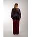 BY BAR BENJI VISCOSE PANTS WINE