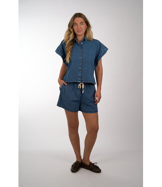 By Bar BY BAR MISA DENIM SHORTS MEDIUM DENIM