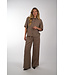 By Bar BY BAR CELIN STRIPE PANTS BURGUNDY STRIPE