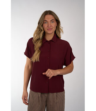 By Bar BY BAR BARLEY VISCOSE BLOUSE WINE