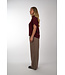 BY BAR BARLEY VISCOSE BLOUSE WINE