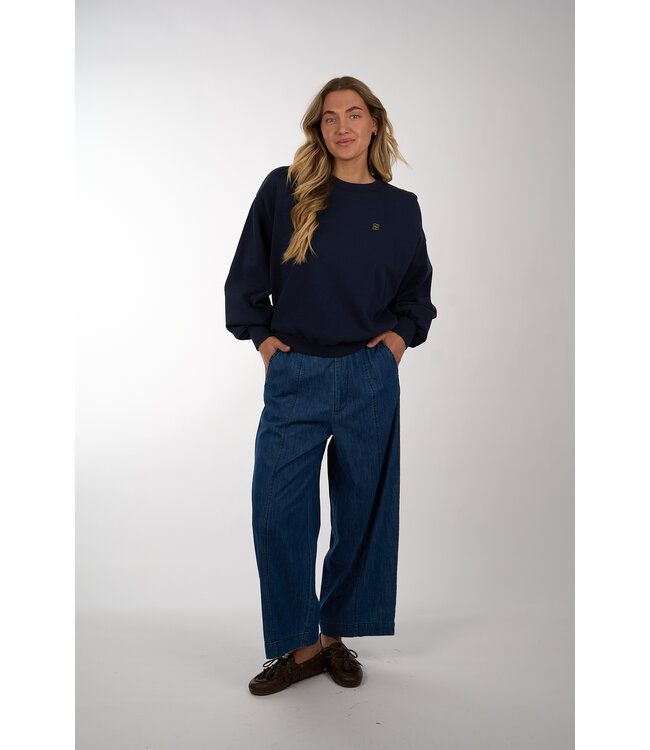 BY BAR LILI COAST SWEATER UNIFORM BLUE