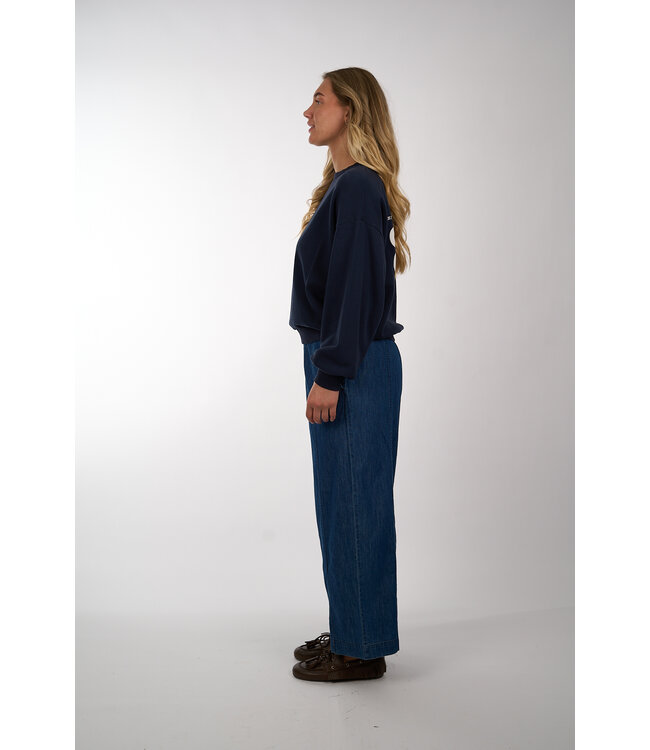 BY BAR LILI COAST SWEATER UNIFORM BLUE