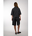 SAMSOE SAMSOE SAHARPER PLEAT SHORT OMBRE BLUE