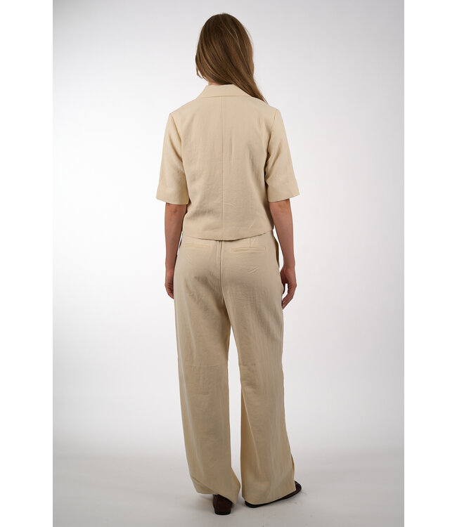 MSCH COPENHAGEN KEELEY EDELMIRA PANTS BLEACHED SAND