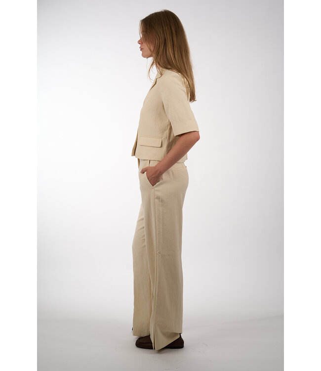 MSCH COPENHAGEN KEELEY EDELMIRA BLAZER BLEACHED SAND