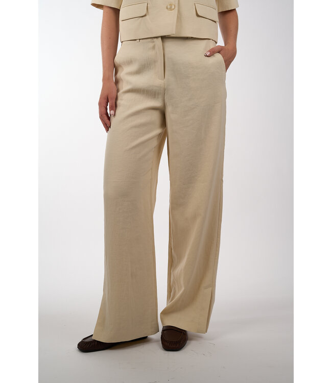 MSCH COPENHAGEN KEELEY EDELMIRA PANTS BLEACHED SAND