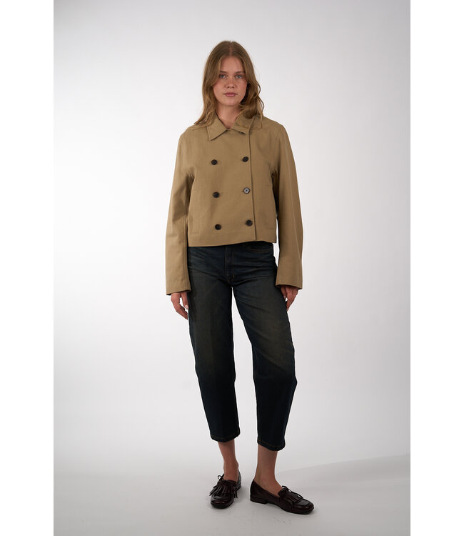 SAMSOE & SAMSOE SAKIT JACKET 15272 LEAD GRAY