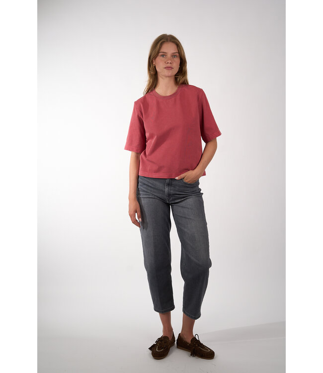 SAMSOE SAMSOE SAABY T-SHIRT RED