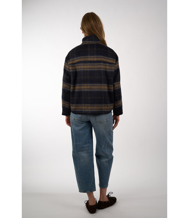 JCSOPHIE PATTY JACKET 346 BLUE CHECK