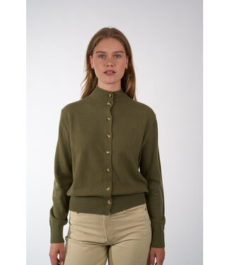 JC Sophie JCSOPHIE PORTER CARDIGAN 168 ARMY GREEN