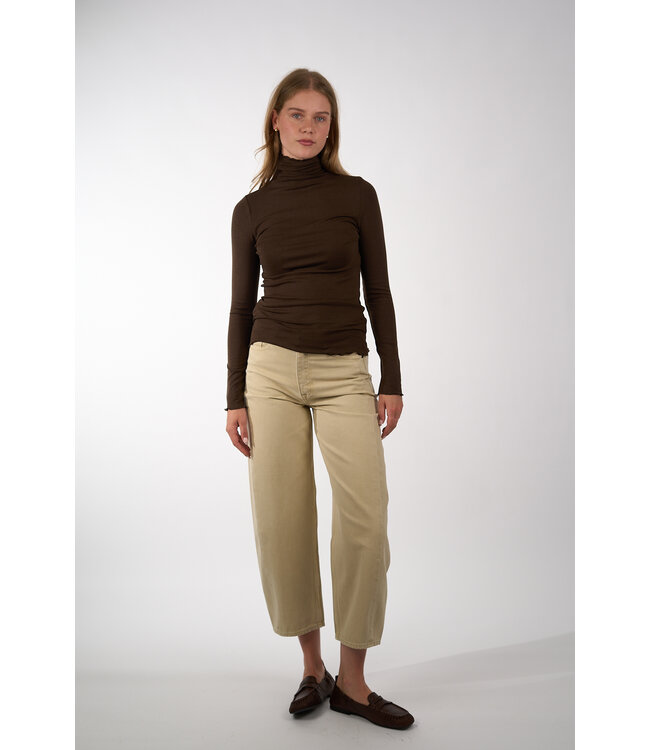 JCSOPHIE PURITY TOP 226 DARK BROWN