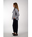 JCSOPHIE POLO BLOUSE 372 DARK BLUE STRIPES