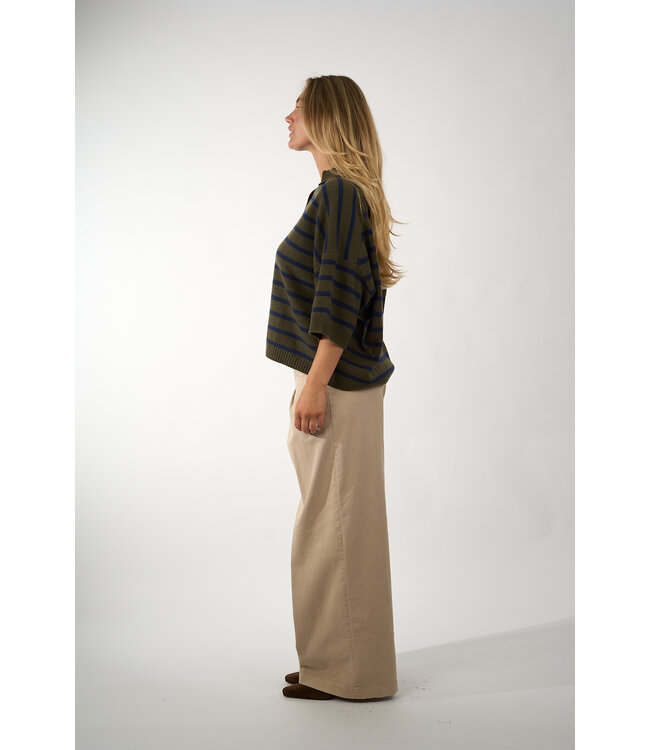 ZENGGI Y03-1015 3004 GREEN BLUE STRIPE