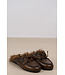 POSA BOAT LOAFER MULE HAIRY FUR