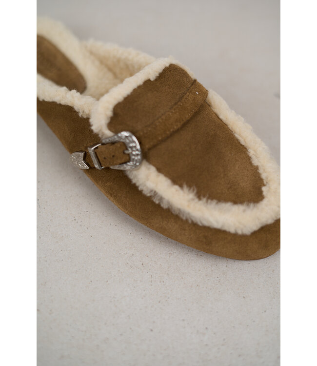 POSA ASPEN MULE SUEDE
