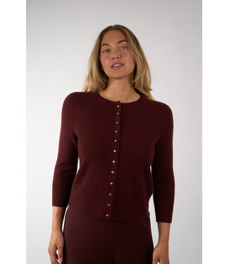 Vince VINCE METAL BUTTON CARDI 600BLR