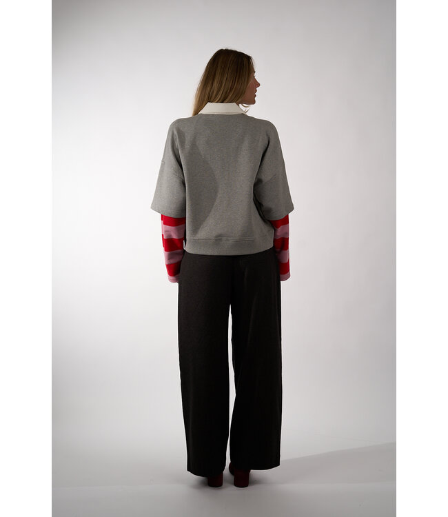 ZENGGI Y04-1007 3031 BROWNSTONE CHECK