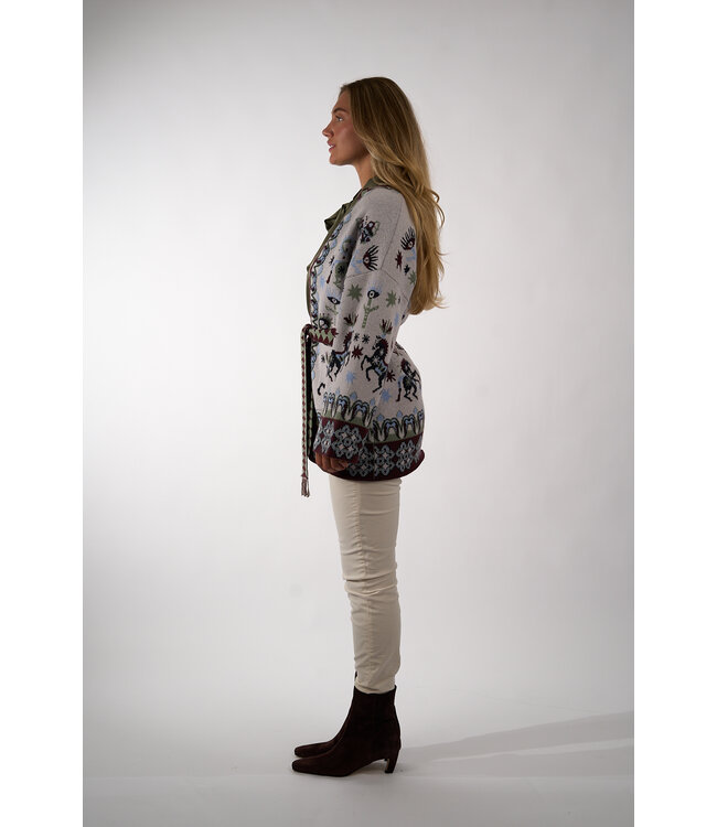 IVI CAROUSEL CARDIGAN MULTI