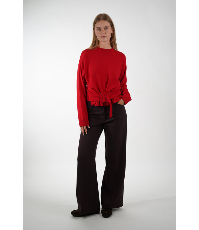 SEMICOUTURE S6WA11 ROSSO