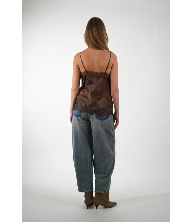 SECOND FEMALE LACERIA LACE STRAP TOP CARAFE