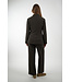 SECOND FEMALE FIQUE FITTED BLAZER BLACK OLIVE