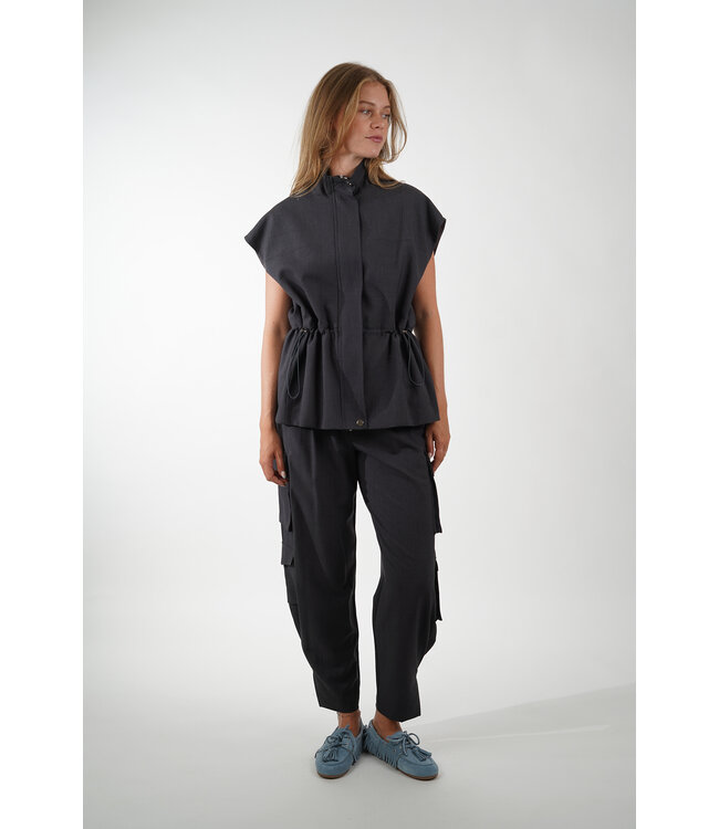 DIXIE TROUSERS P845B046A ANTRACITE