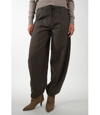 Second Female SECOND FEMALE BLINK NEW CARGO TROUSERS BLACK OLIVE