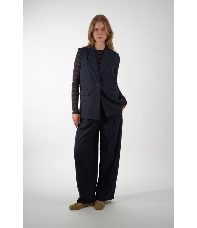 BY BAR NES COPPER STRIPE GILET COPPER STRIPE