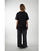 SECOND FEMALE VACCARA LACE TEE BLACK