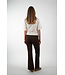 SECOND FEMALE ARKAI DRAPE TEE EGGNOG