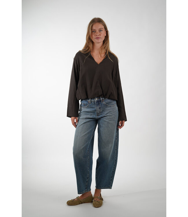 SAMSOE & SAMSOE SADAPHNE SHIRT 15262 MULCH
