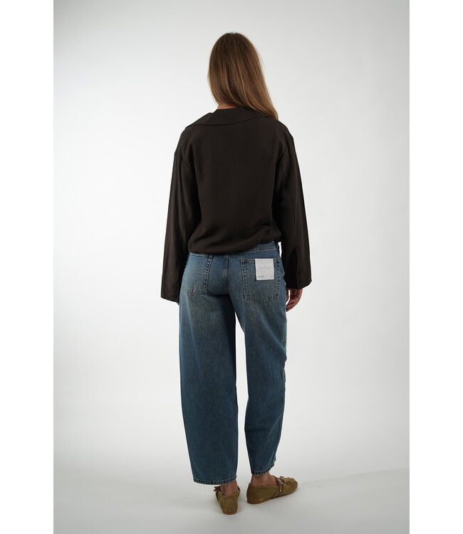 SAMSOE & SAMSOE SADAPHNE SHIRT 15262 MULCH
