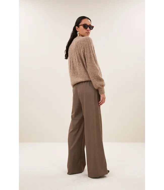 BY BAR BENJI MELANGE PANTS BISCUIT MELEE