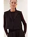 BY BAR BOBI GILET DARK WINE
