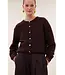 BY BAR CLEO CARDIGAN DEEP WINE