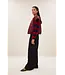 BY BAR GIO SLEEVELESS JACKET WINE