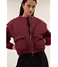 BY BAR GIO SLEEVELESS JACKET WINE
