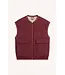 BY BAR GIO SLEEVELESS JACKET WINE