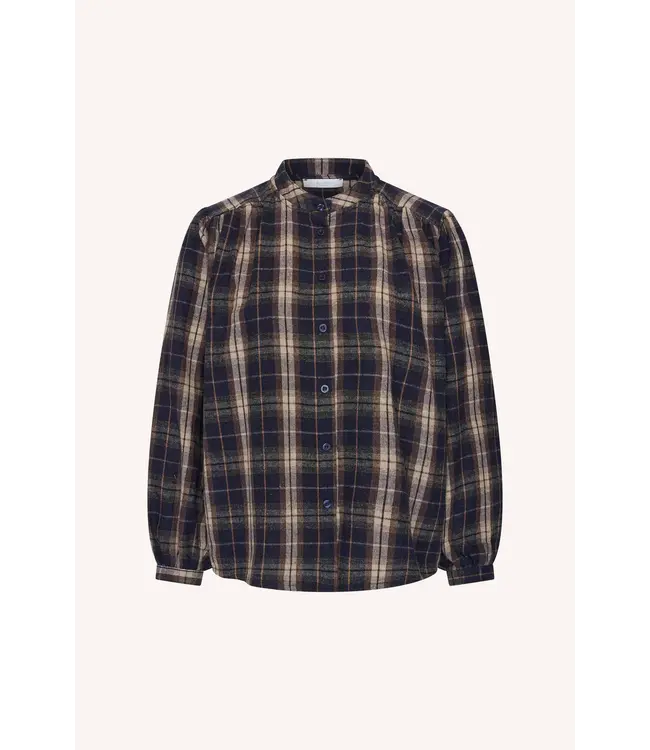 BY BAR JAGGER CHECK BLOUSE JAGGER CHECK
