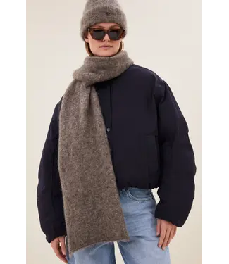 By Bar BY BAR LEAH NORTON SCARF DARK BISCUIT