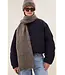 BY BAR LEAH NORTON SCARF DARK BISCUIT