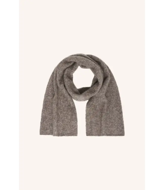 BY BAR LEAH NORTON SCARF DARK BISCUIT