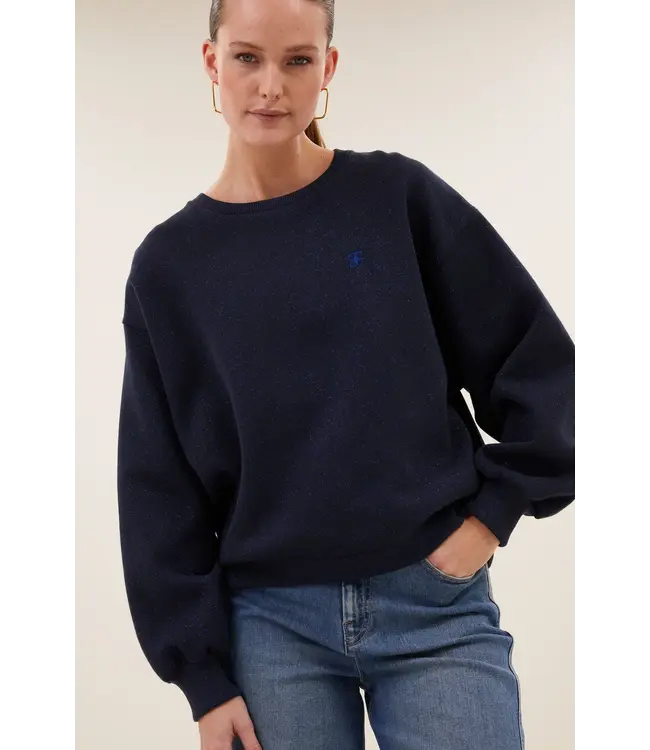 BY BAR LILI SPARKLE SWEATER MIDNIGHT