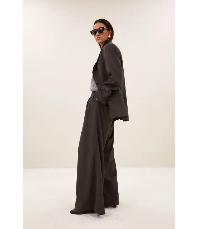 BY BAR MIKKEL BLAZER DARK BROWN