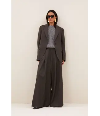 By Bar BY BAR MIKKEL BLAZER DARK BROWN