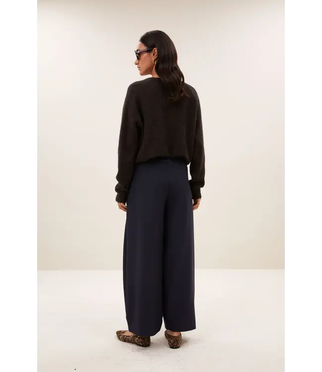 BY BAR POLLY PULLOVER DEEP BROWN