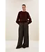 BY BAR SEF PANTS DARK BROWN